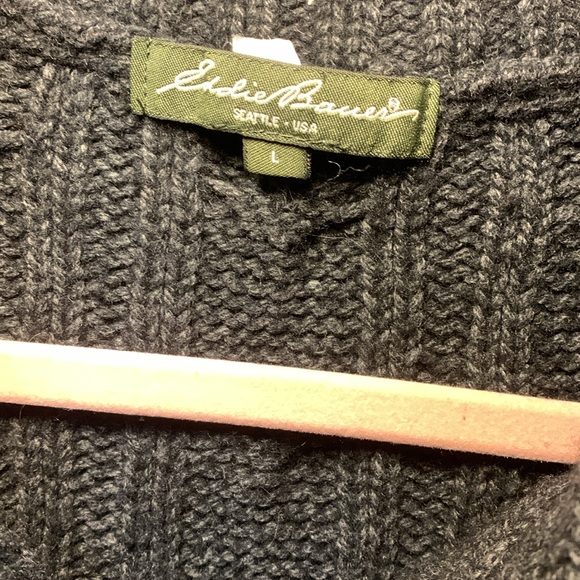 Eddie Bauer Cable Knit Sweater - Picture 2 of 7